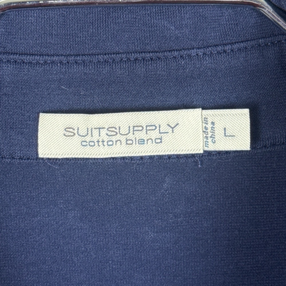 Suitsupply Navy Polo Shirt - Picture 3 of 10